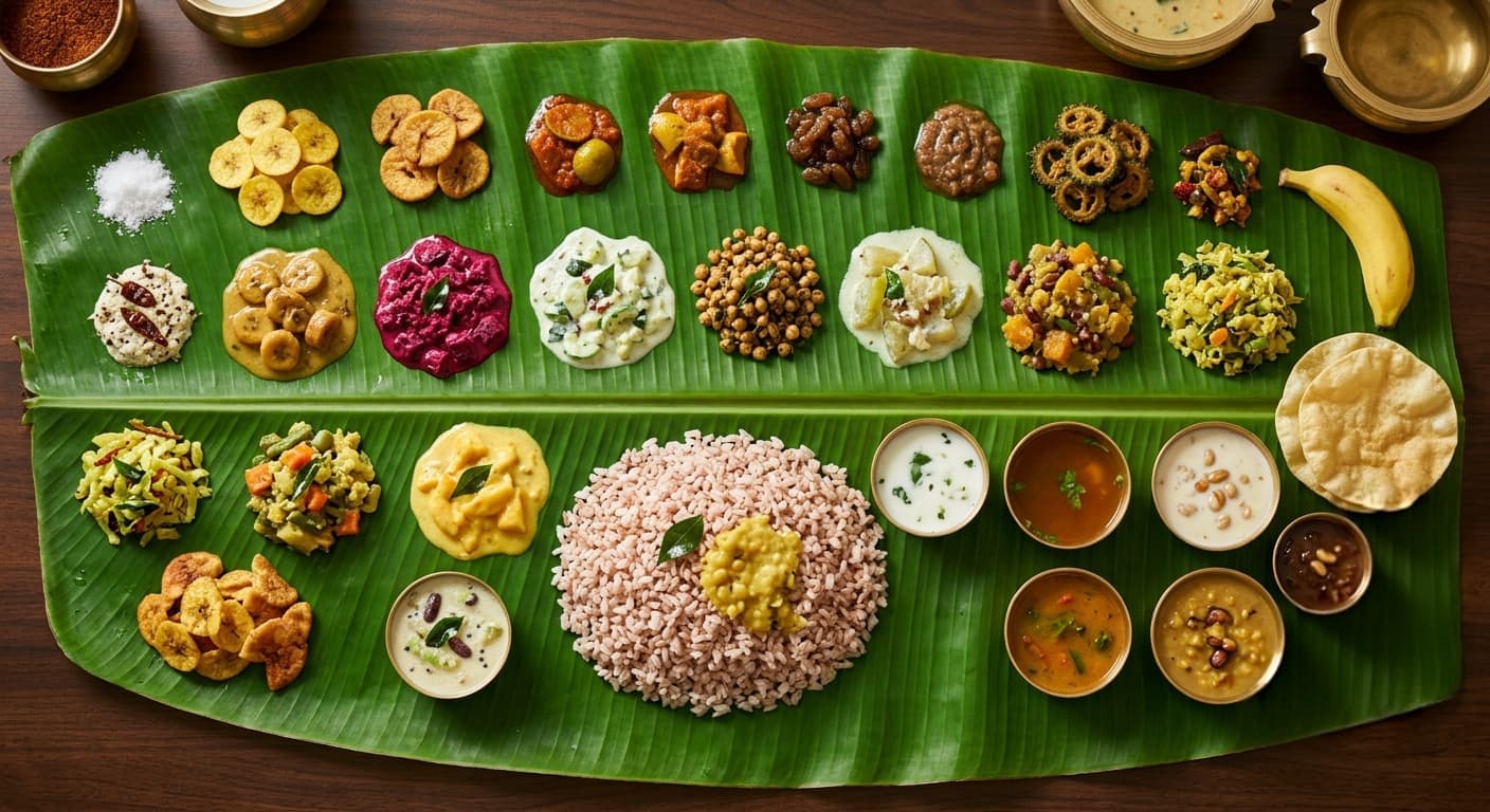 Grand Onam Sadhya(31 traditional dishes) — Onam Sadya by Alreef Panasia Restaurant in Manama, Bahrain